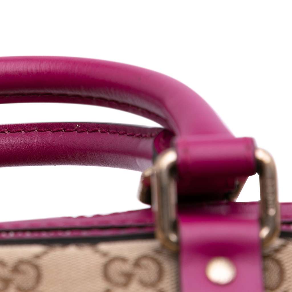 Gucci Medium GG Canvas Joy Boston Bag - Image 12