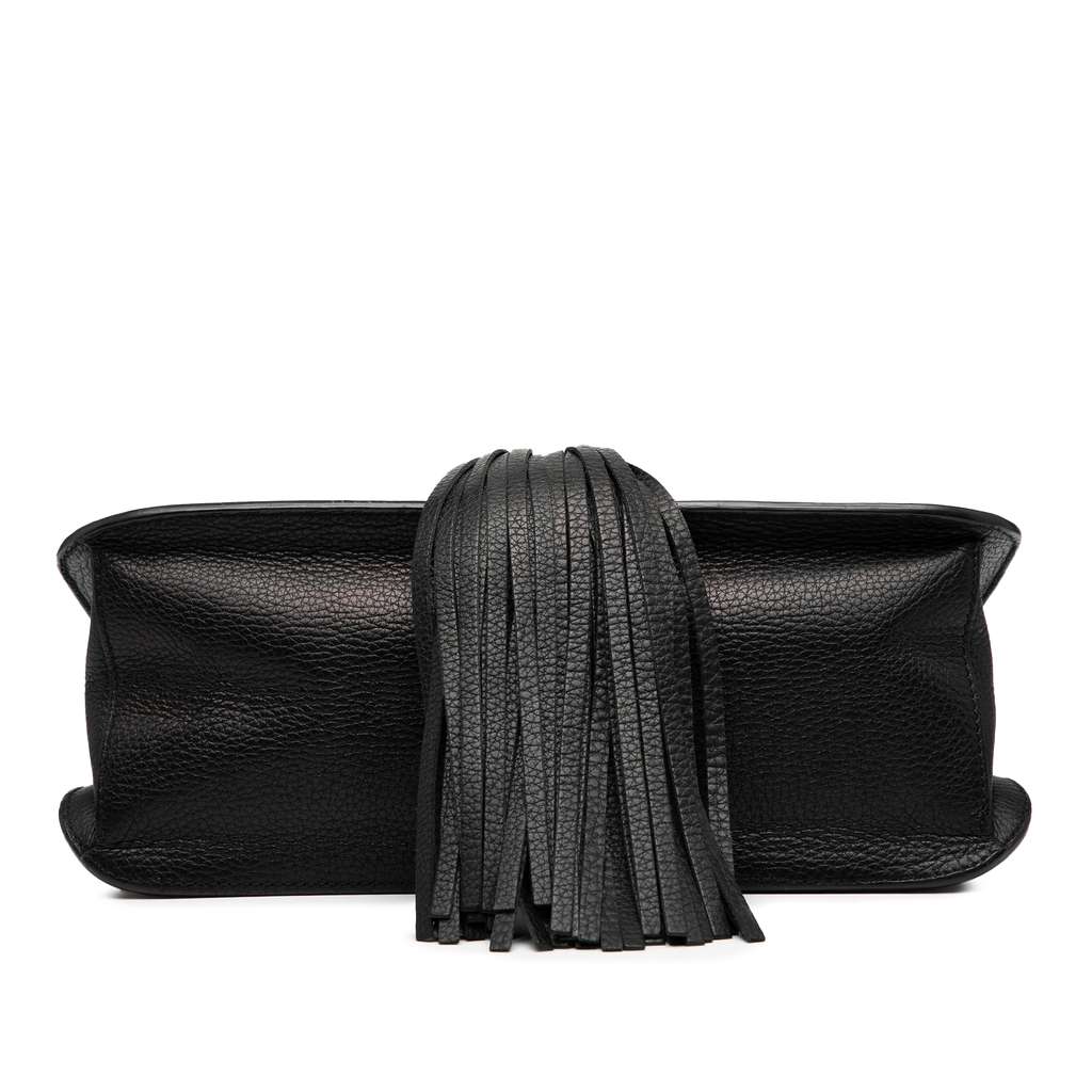 Gucci Medium Leather Bamboo Daily Crossbody - Image 6