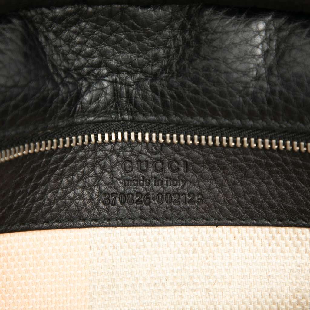 Gucci Medium Leather Bamboo Daily Crossbody - Side view