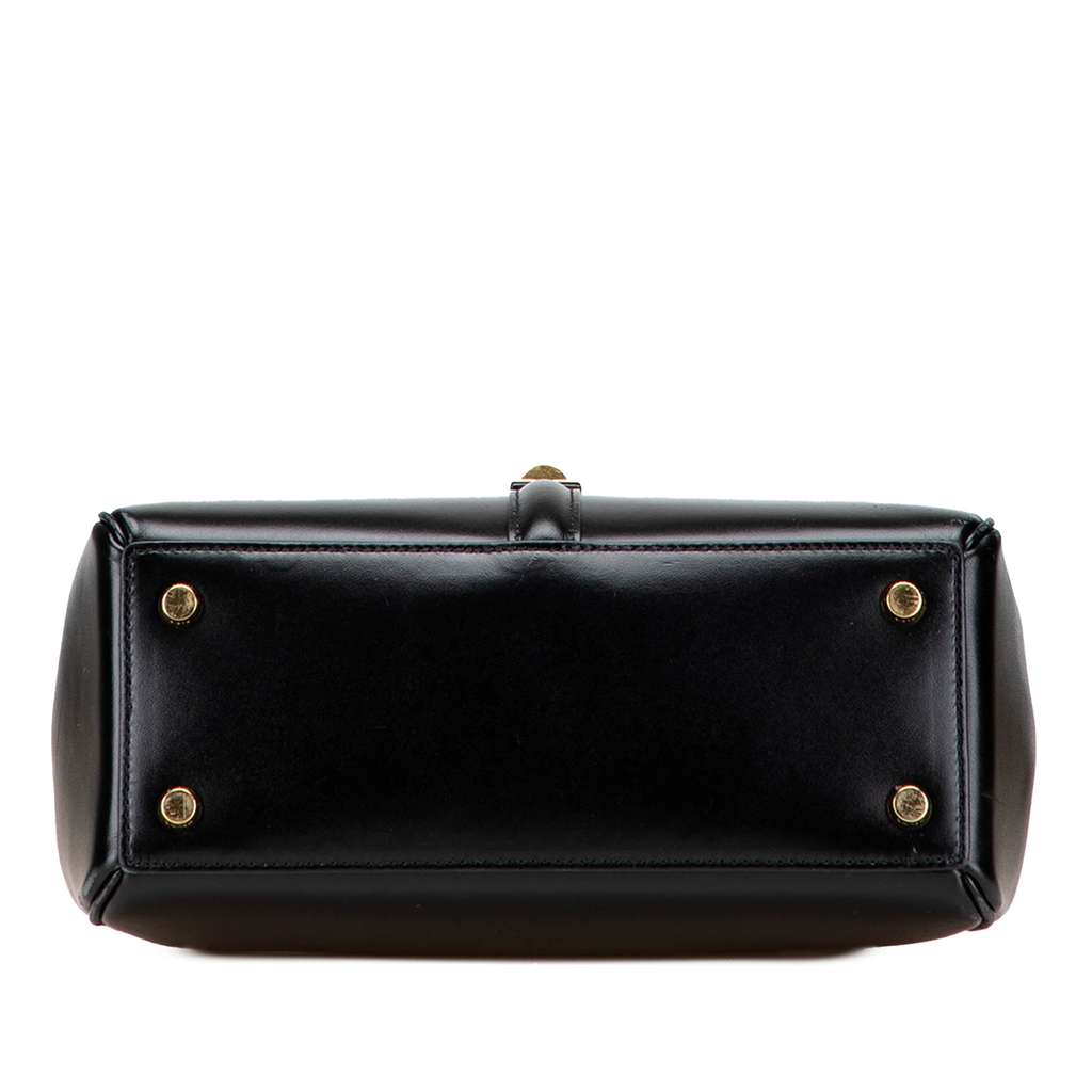 Celine Small Leather 16 Satchel - Image 6