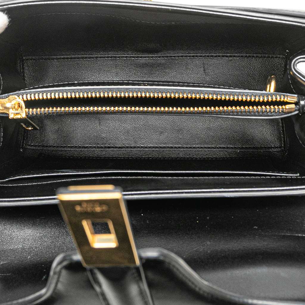 Celine Small Leather 16 Satchel - 4