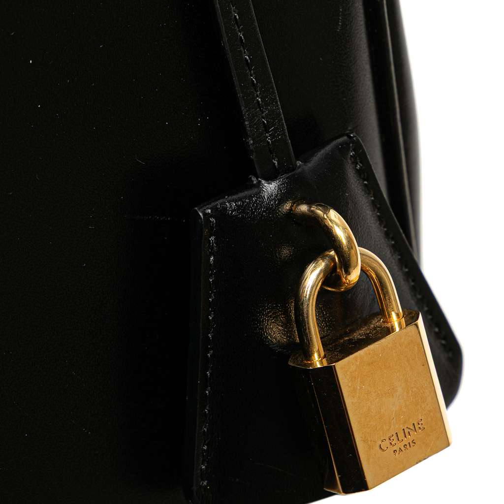 Celine Small Leather 16 Satchel - Image 11