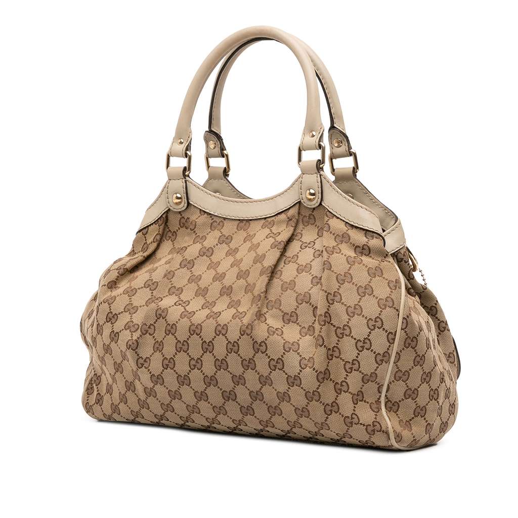 Gucci Medium GG Canvas Sukey Tote - 2