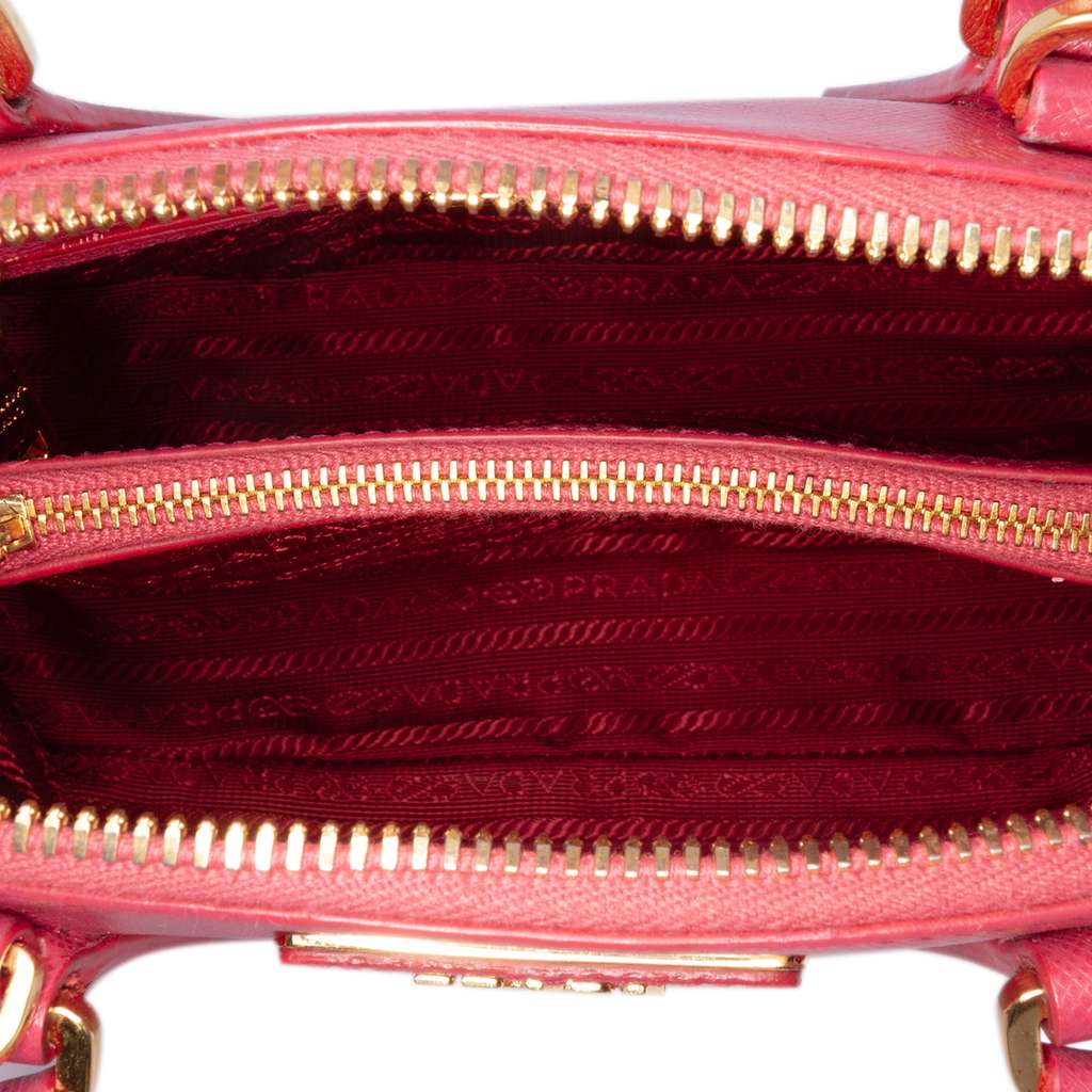 Prada Small Saffiano Lux Promenade Satchel - 4