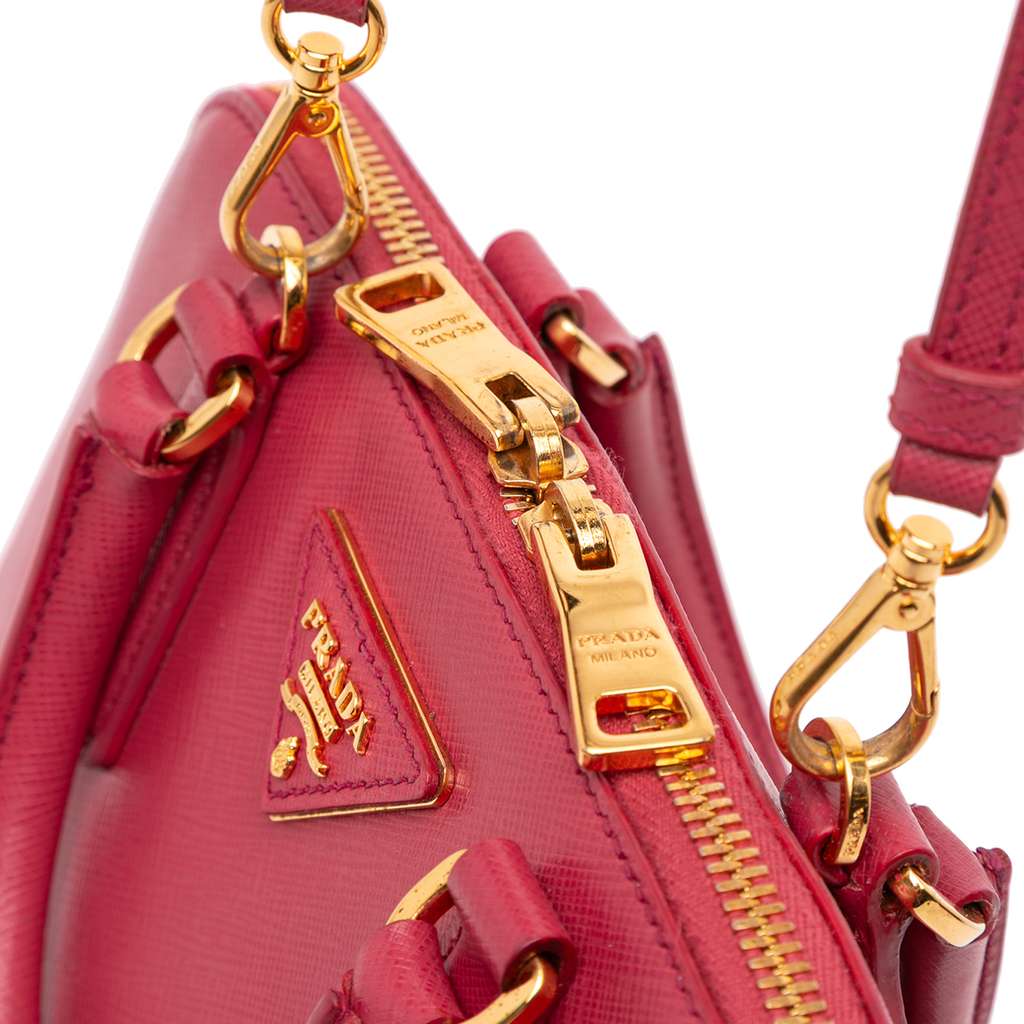 Prada Small Saffiano Lux Promenade Satchel - Image 10