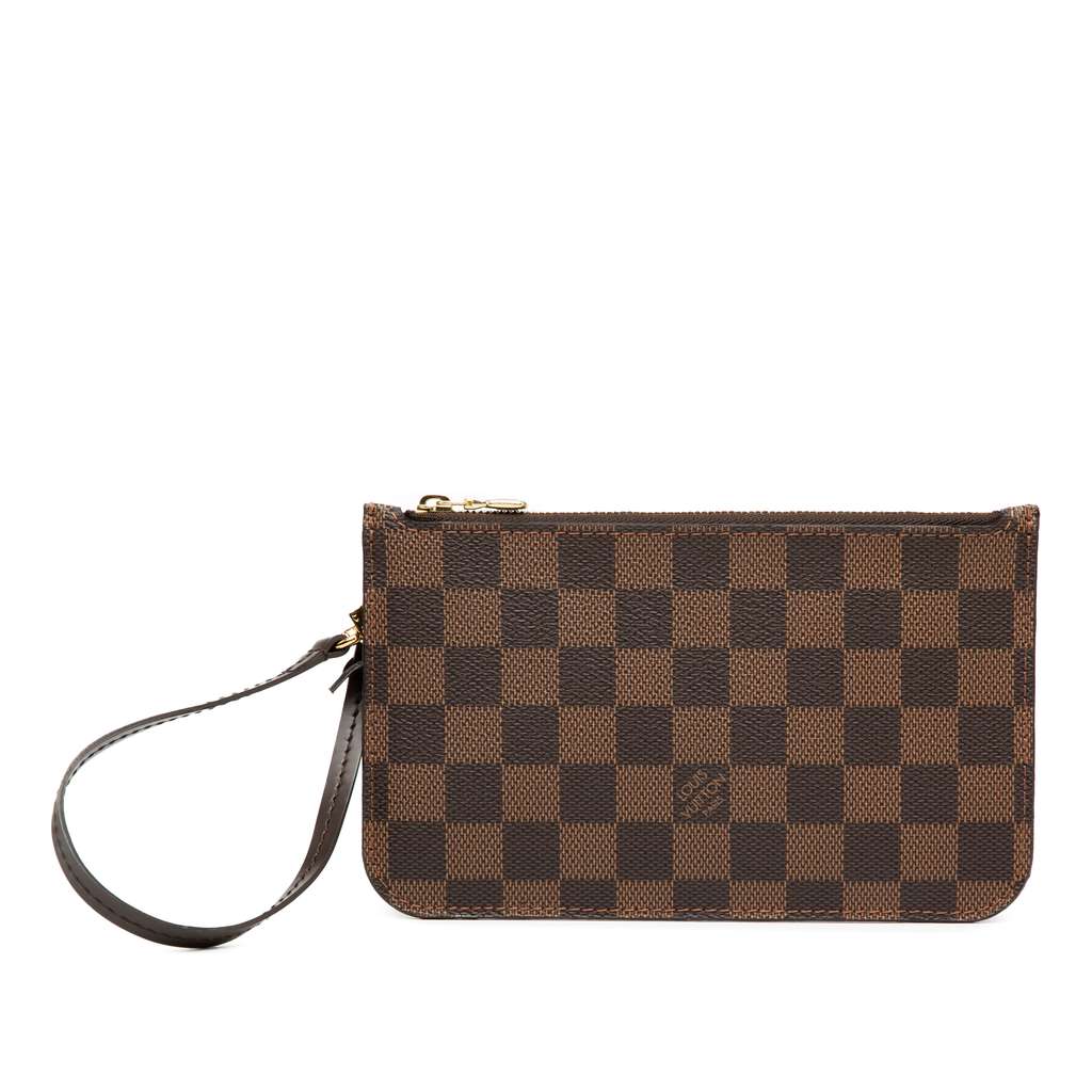 Louis Vuitton Damier Ebene Neverfull PM Pouch