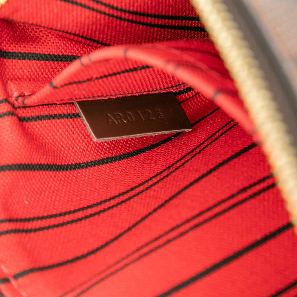 Louis Vuitton Damier Ebene Neverfull PM Pouch - Detail 1