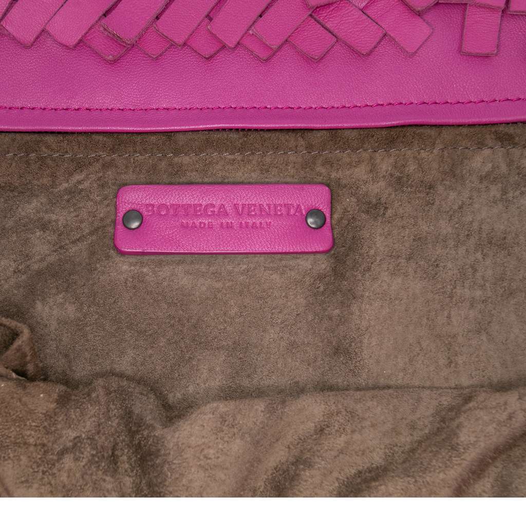 Bottega Veneta Nappa Intrecciato Patchwork Lido Fringe Tote - 5