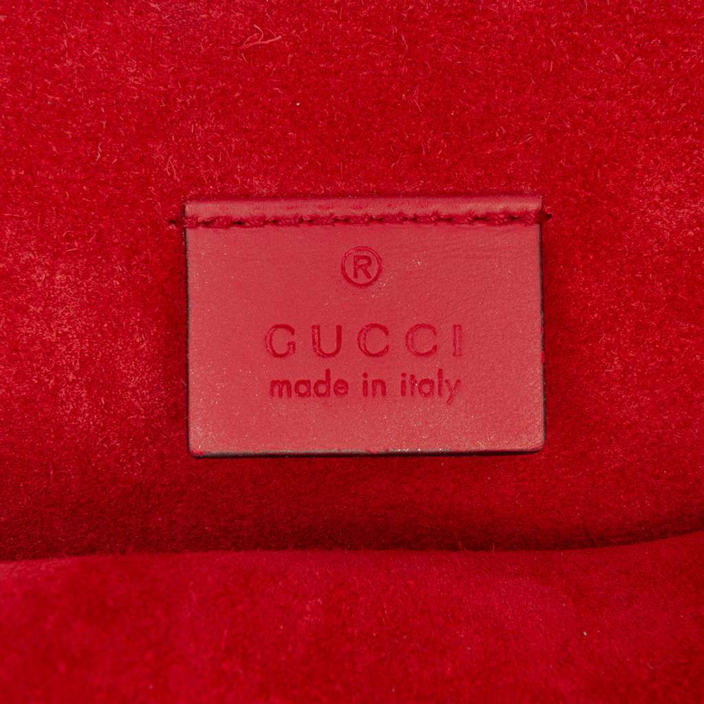 Gucci Medium GG Supreme Dionysus Shoulder Bag - Side view