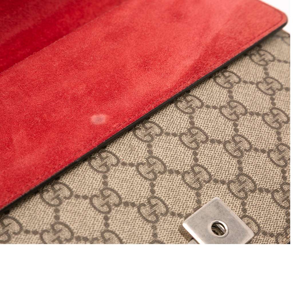 Gucci Medium GG Supreme Dionysus Shoulder Bag - Detail 2