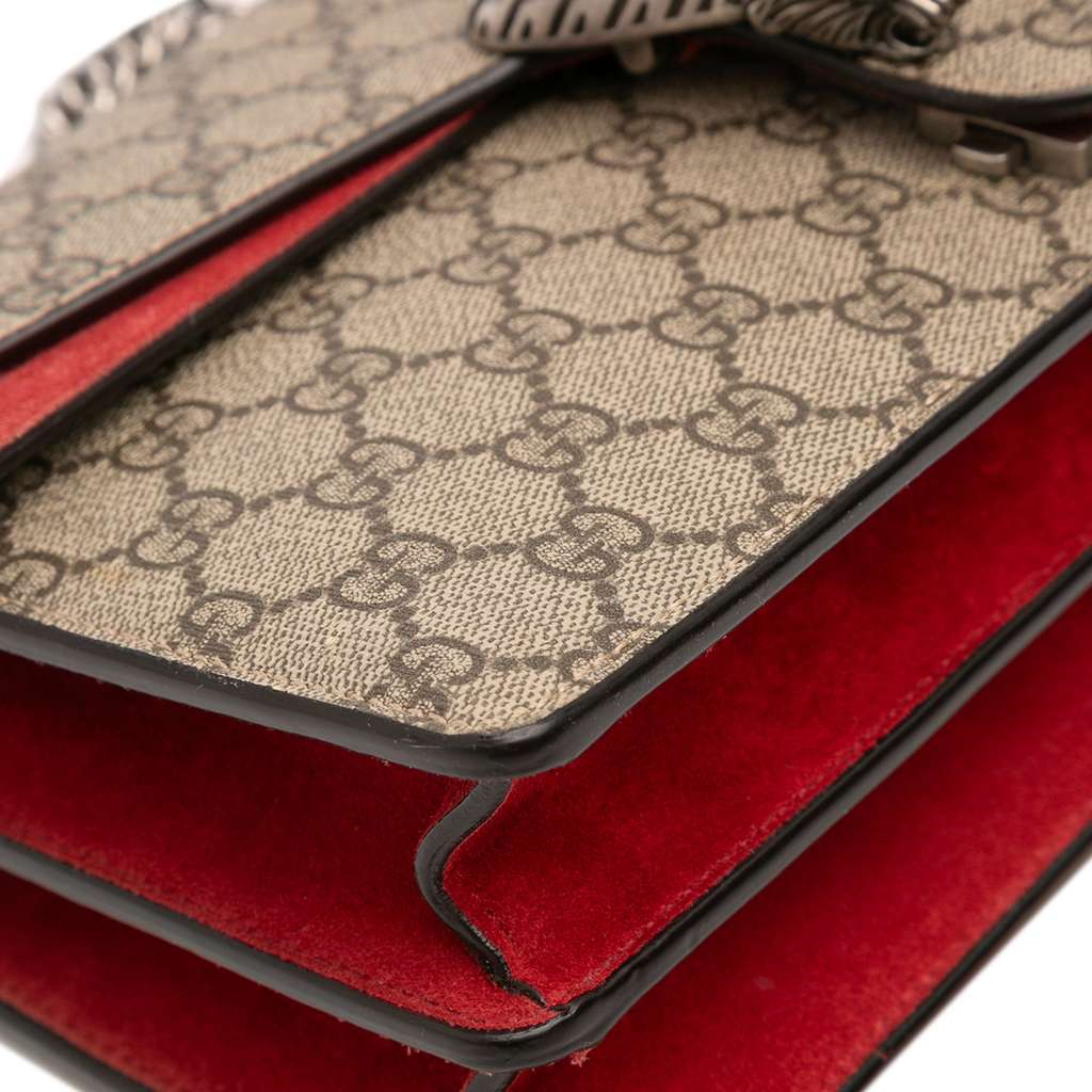 Gucci Medium GG Supreme Dionysus Shoulder Bag - Image 11