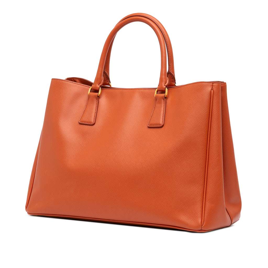 Prada Large Saffiano Lux Galleria Tote - Back view