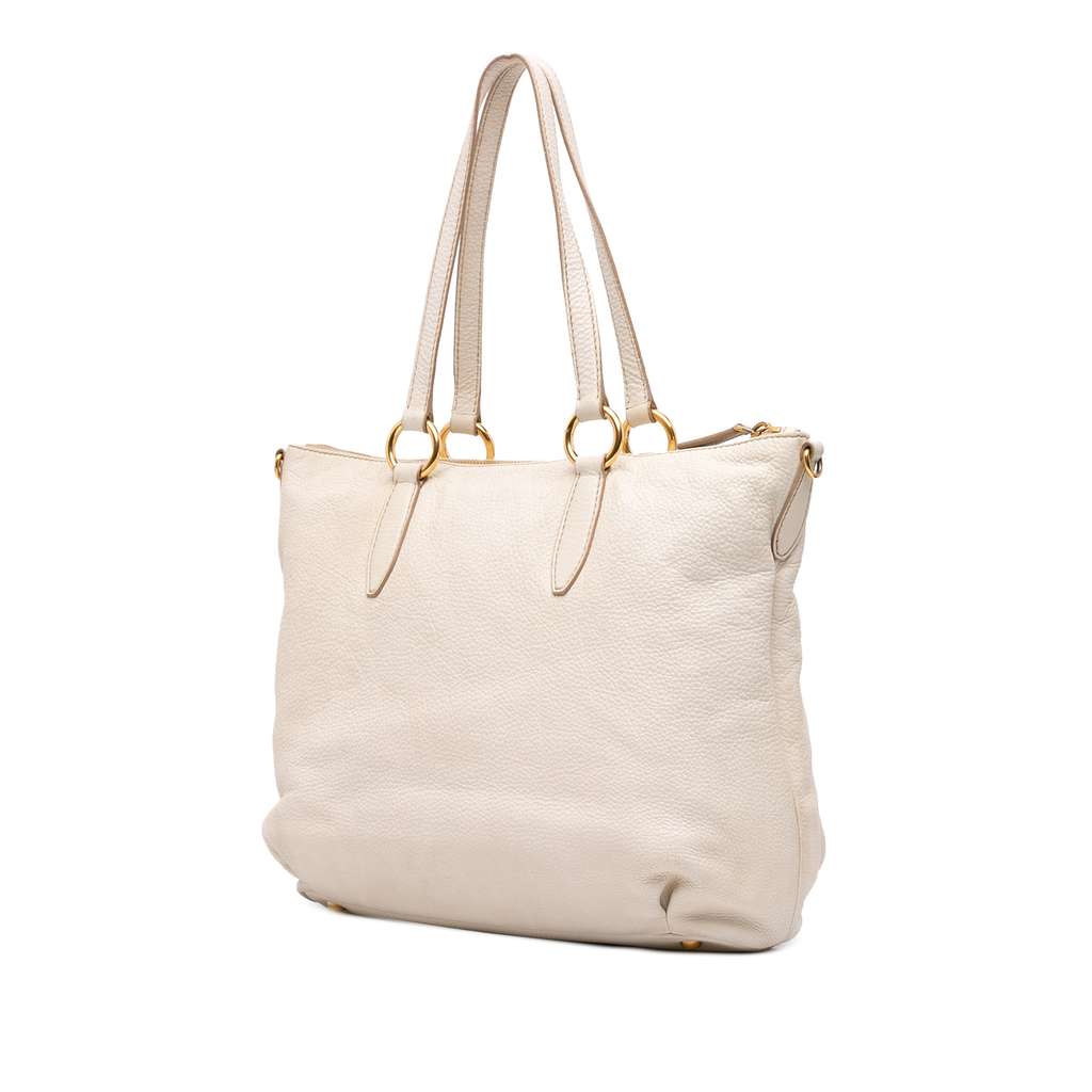 Miu Miu Vitello Phenix Satchel - Back view