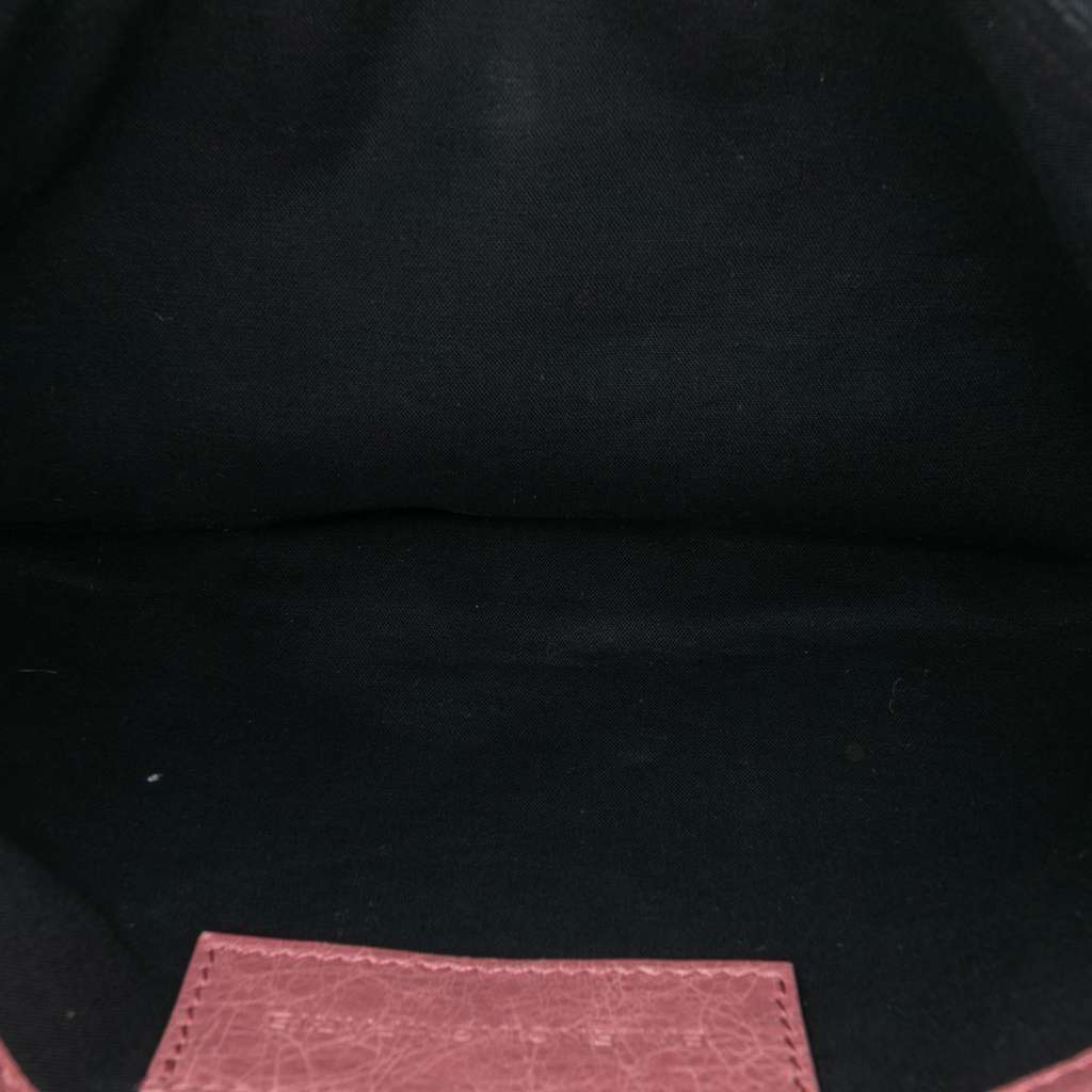 Balenciaga Lambskin Motocross Classic Envelope Clutch - 4