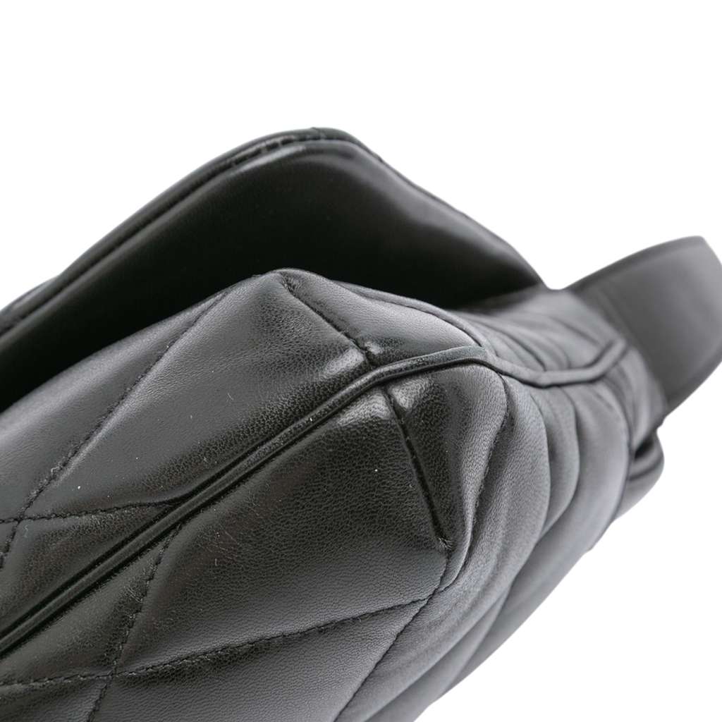 Saint Laurent Quilted Lambskin Le 57 Diamond Shoulder Bag - Detail 2