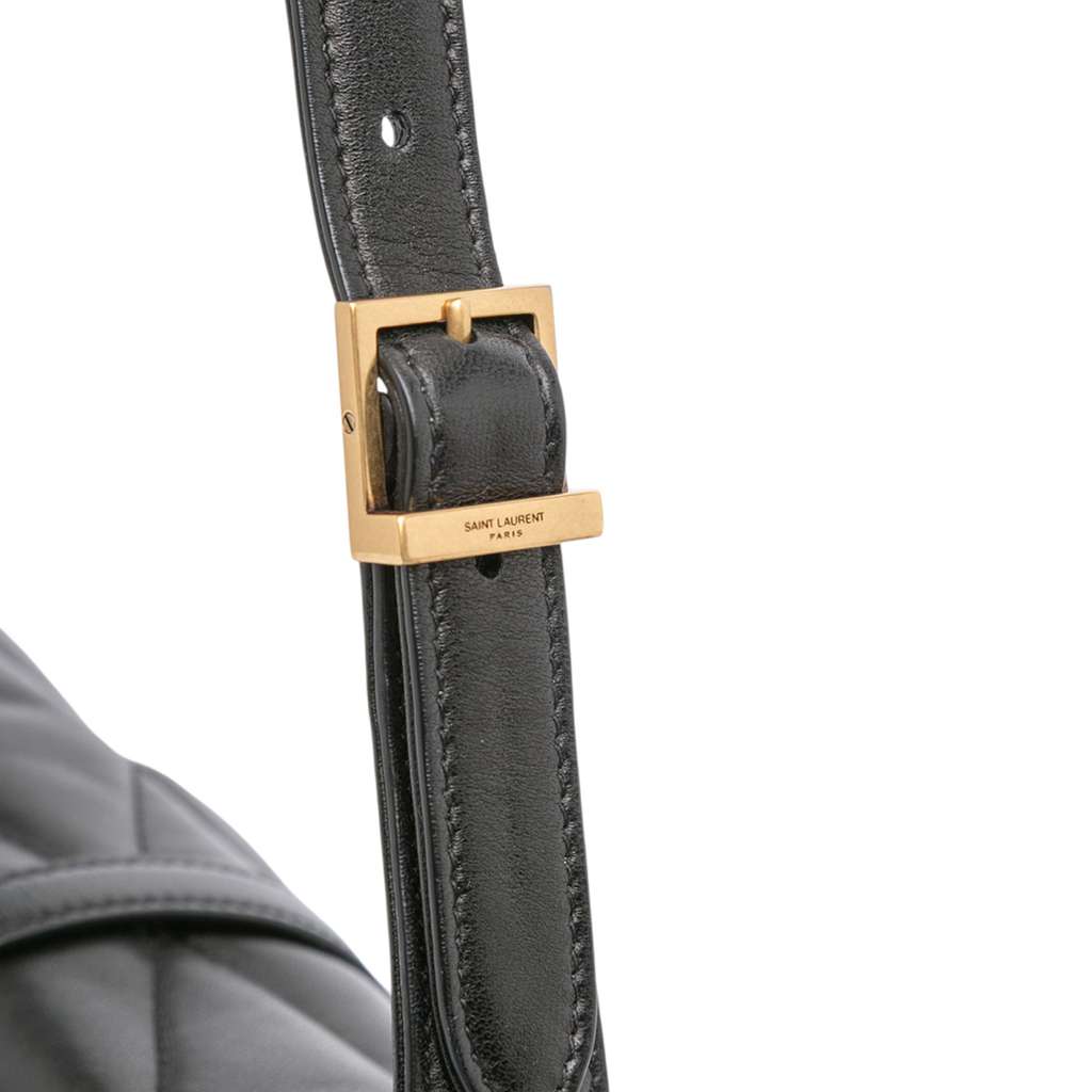 Saint Laurent Quilted Lambskin Le 57 Diamond Shoulder Bag - Image 12