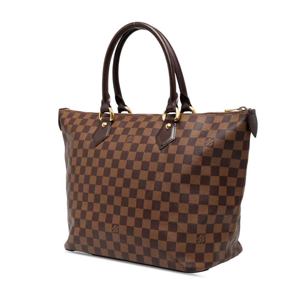 Louis Vuitton Damier Ebene Saleya MM - Back view