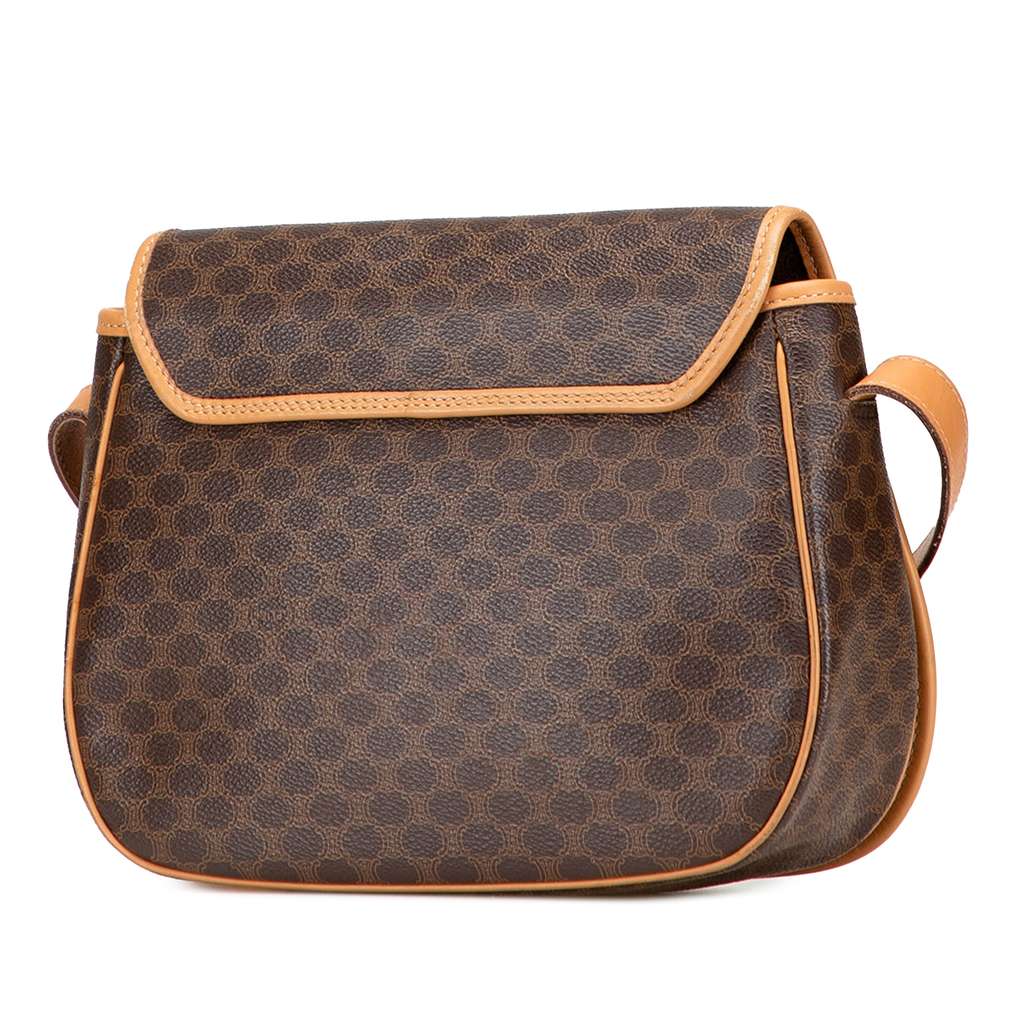 Celine Macadam Coated Canvas Crossbody - 2