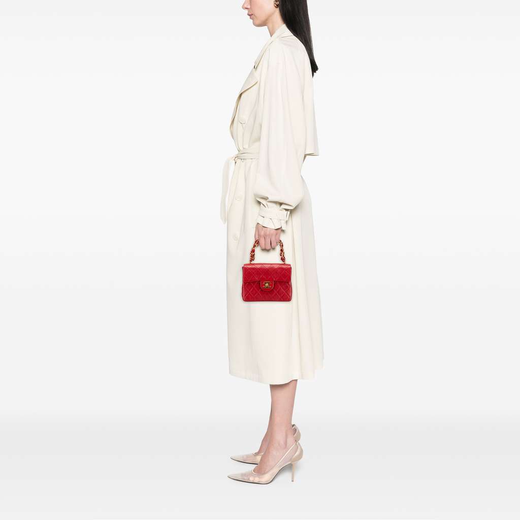 Chanel Micro Classic Lambskin Belt Bag - Image 13