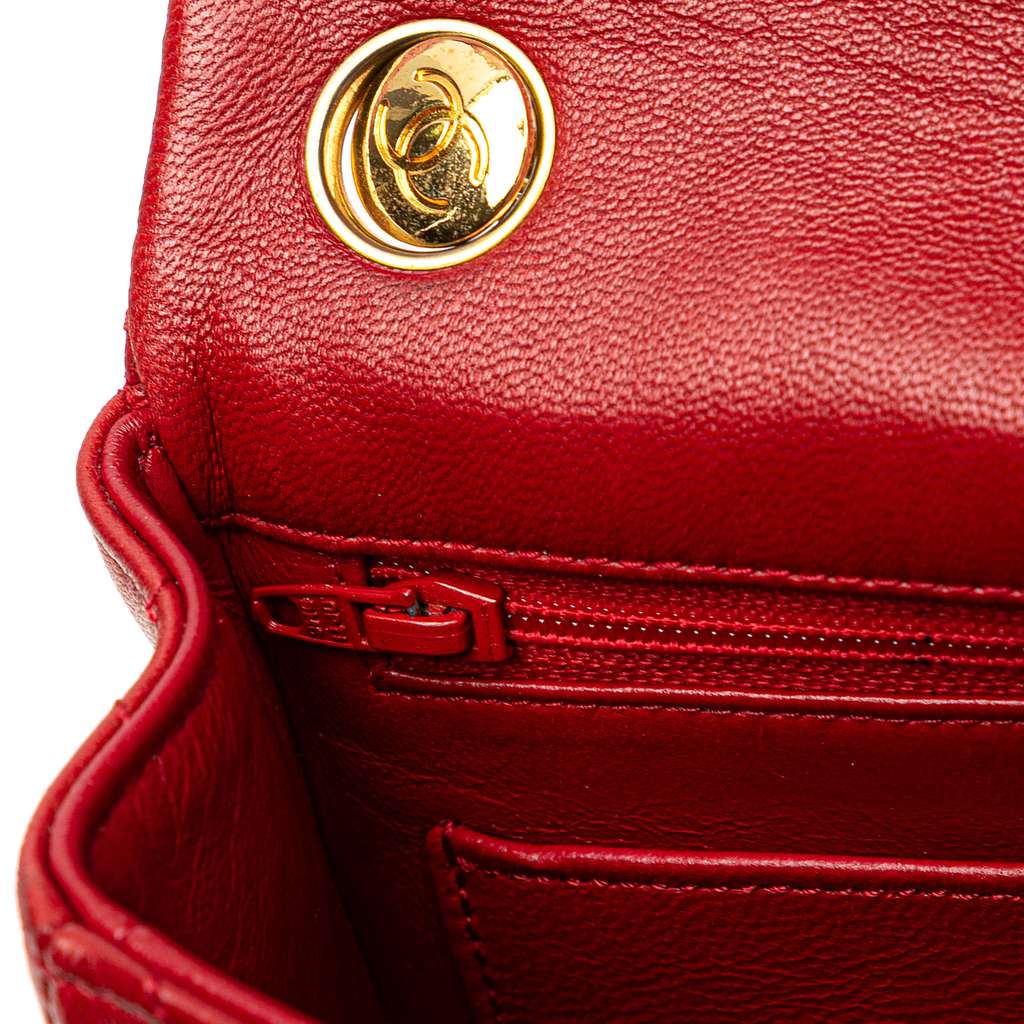 Chanel Micro Classic Lambskin Belt Bag - Image 11