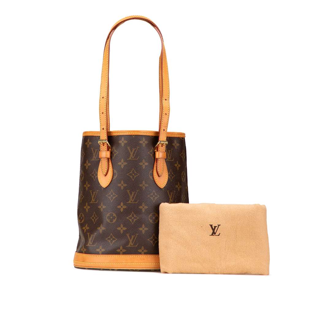Louis Vuitton Monogram Petit Bucket - Image 13