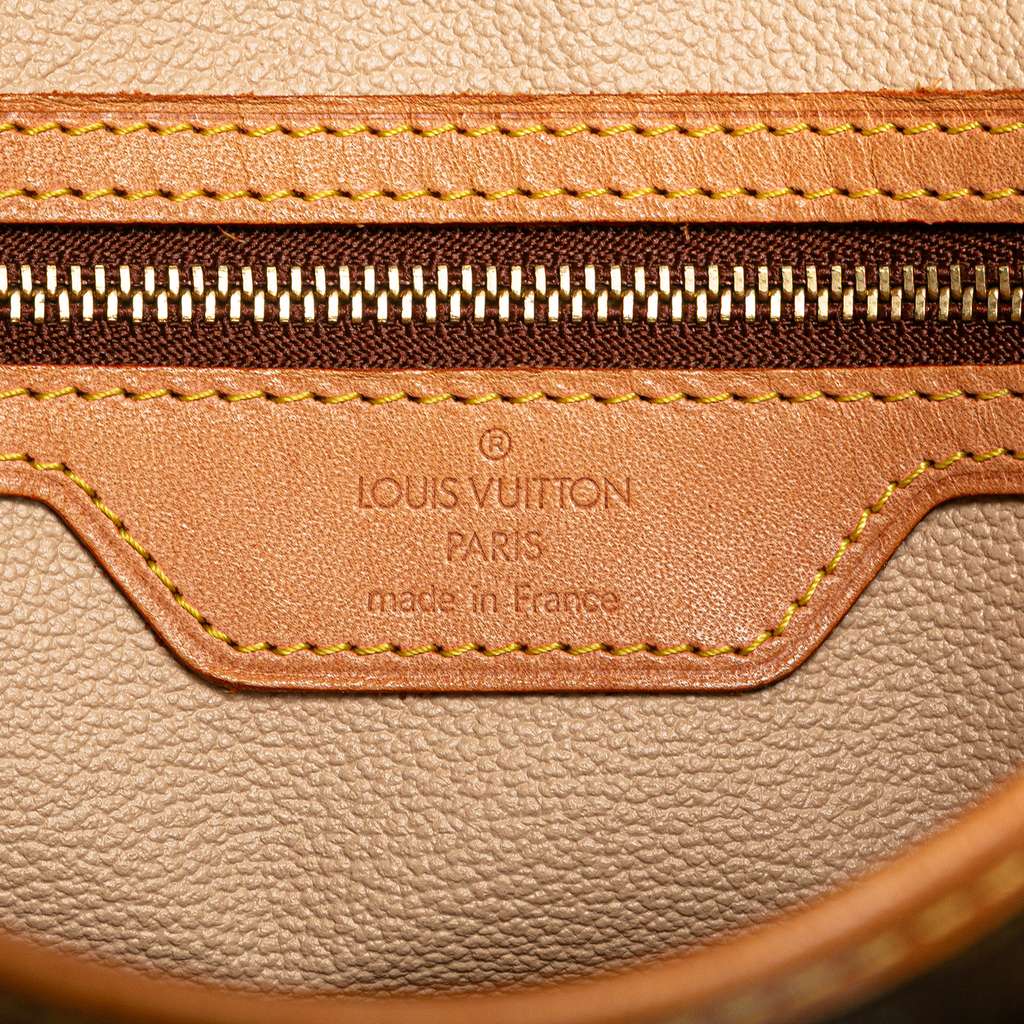 Louis Vuitton Monogram Petit Bucket - Side view