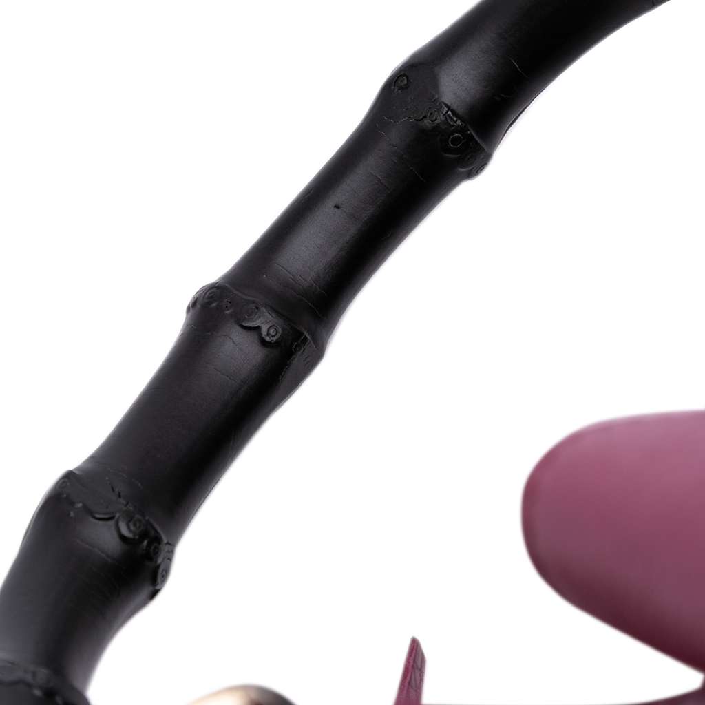 Gucci Pebbled Calfskin Miss Bamboo Bucket Bag - Image 12