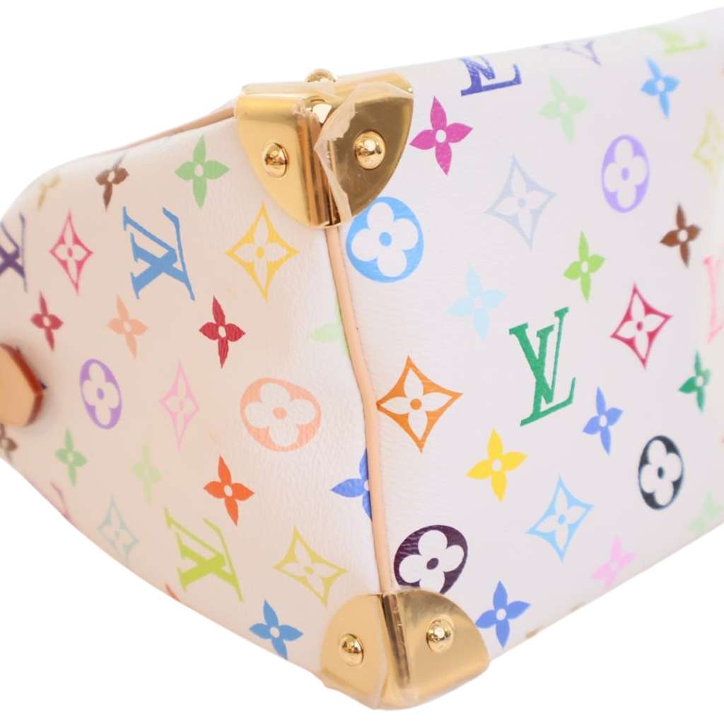 Louis Vuitton Takashi Murakami Monogram Multicolore Speedy Bandouliere 25 - Detail 2