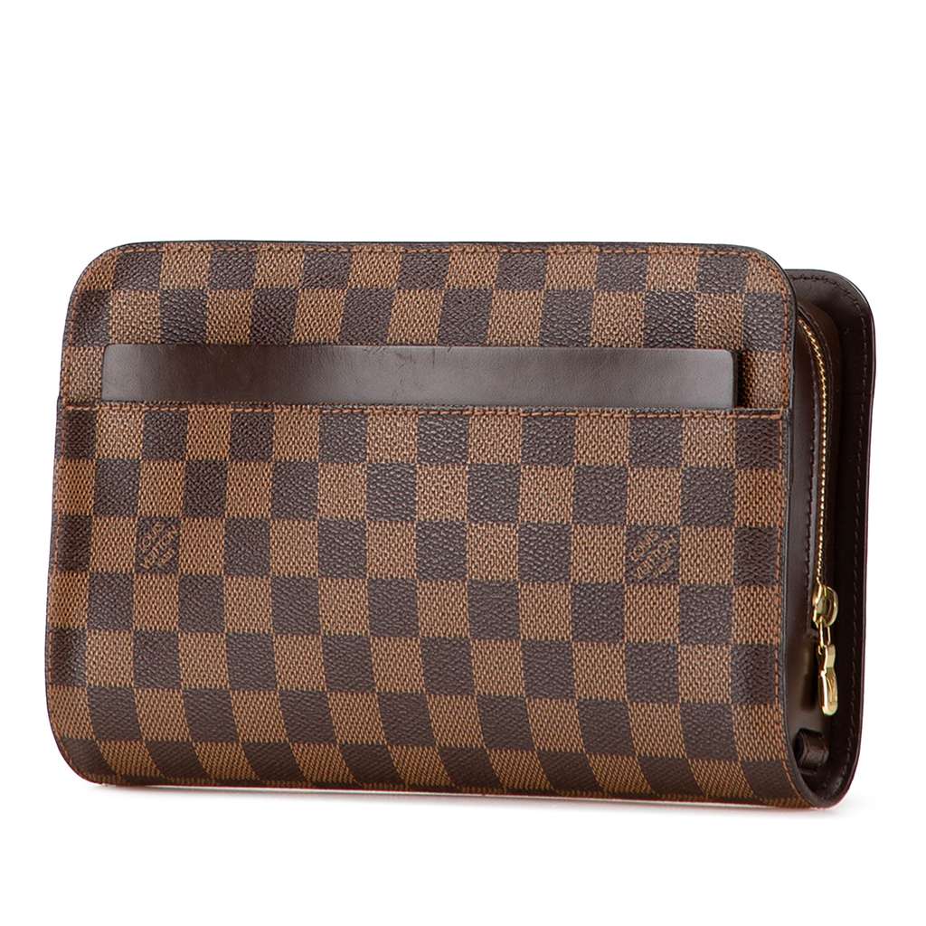 Louis Vuitton Damier Ebene Saint Louis Pochette - Back view
