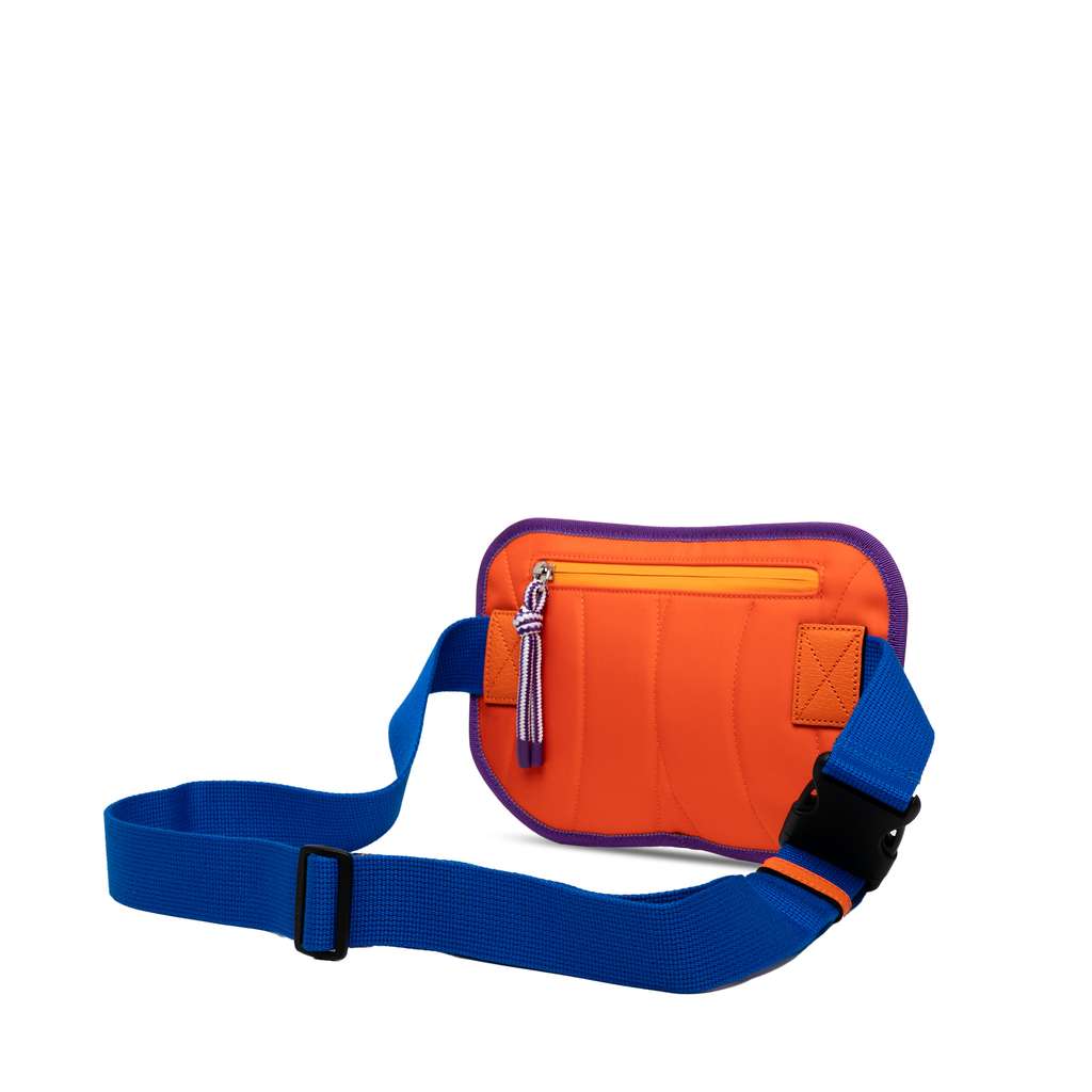 Gucci GG Nylon and Rubber Belt Bag - Back view