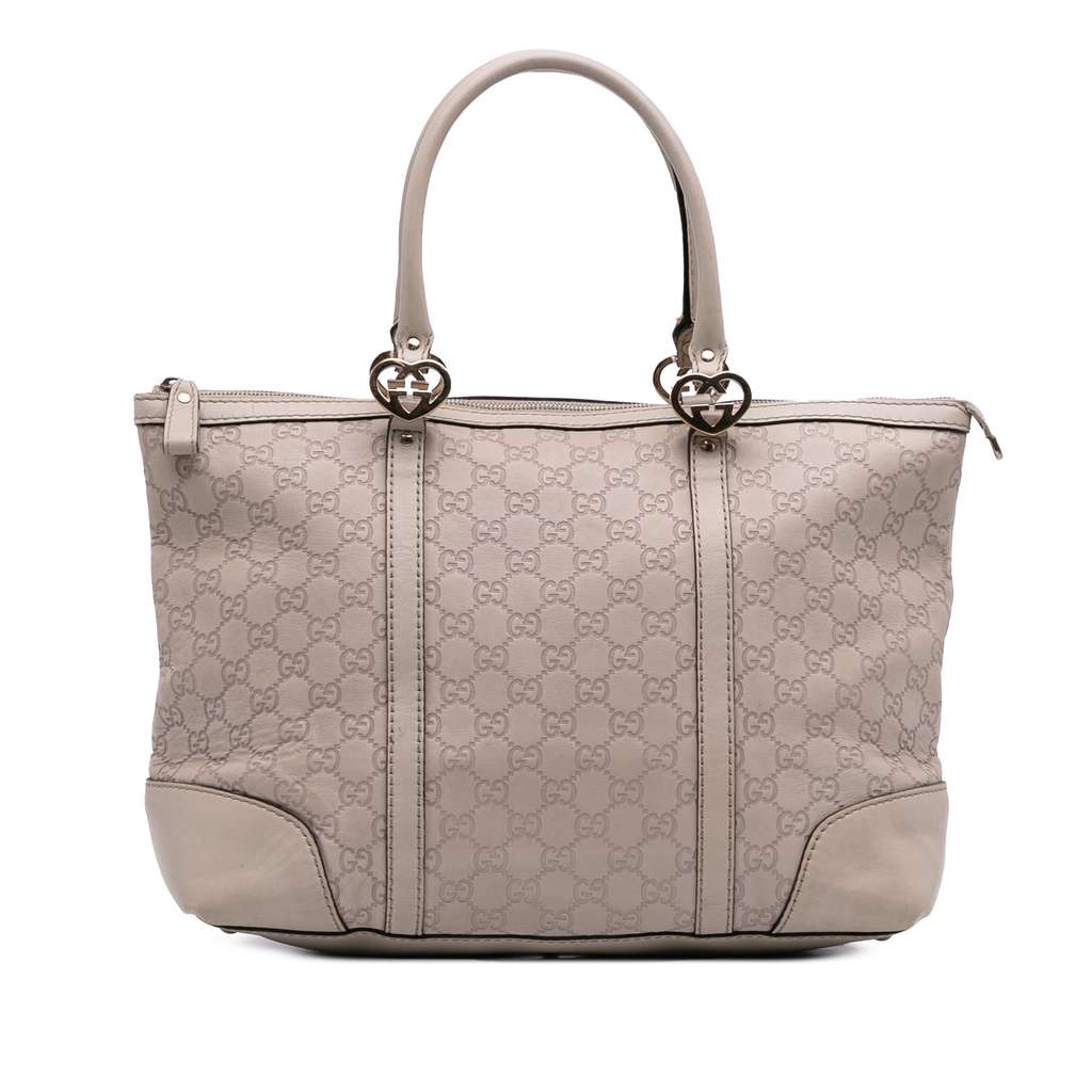 Gucci Guccissima Lovely Heart Tote