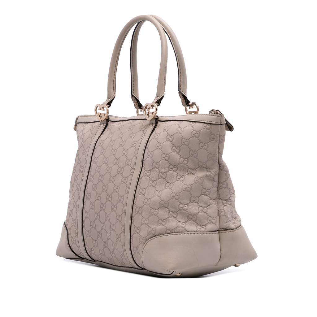 Gucci Guccissima Lovely Heart Tote - Back view