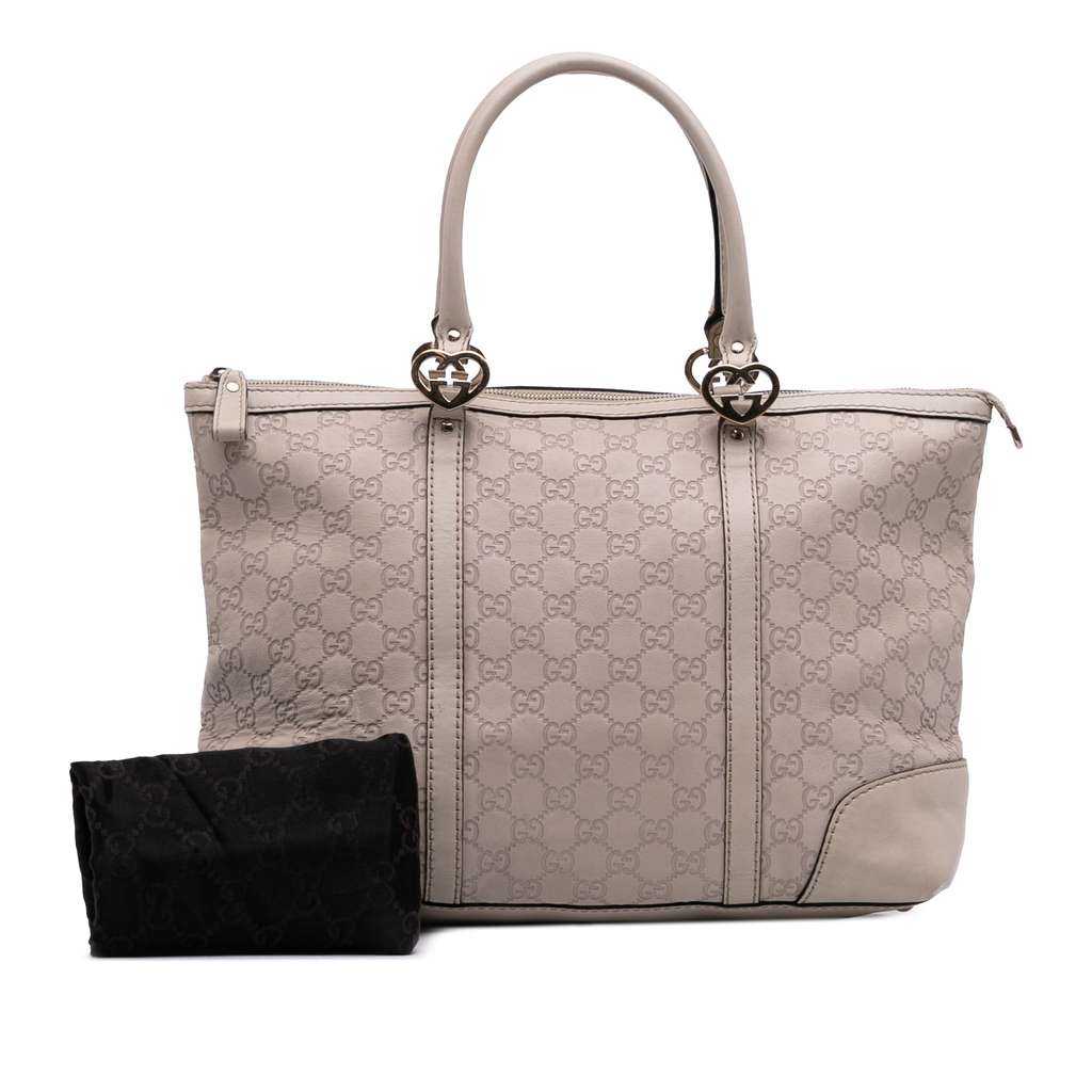 Gucci Guccissima Lovely Heart Tote - Image 14