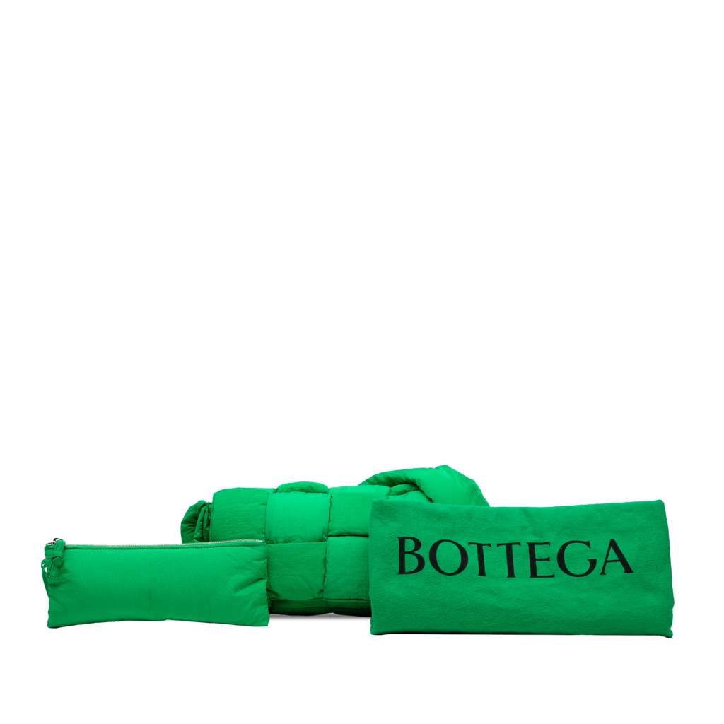 Bottega Veneta Nylon Intrecciato Padded Tech Cassette Crossbody - Image 10