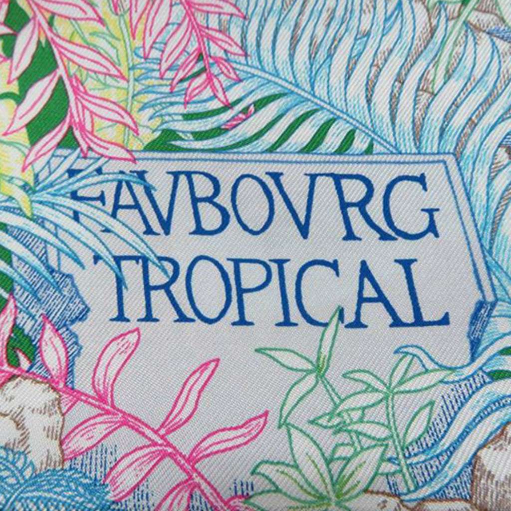 Hermès Faubourg Tropical Silk Scarf - 3