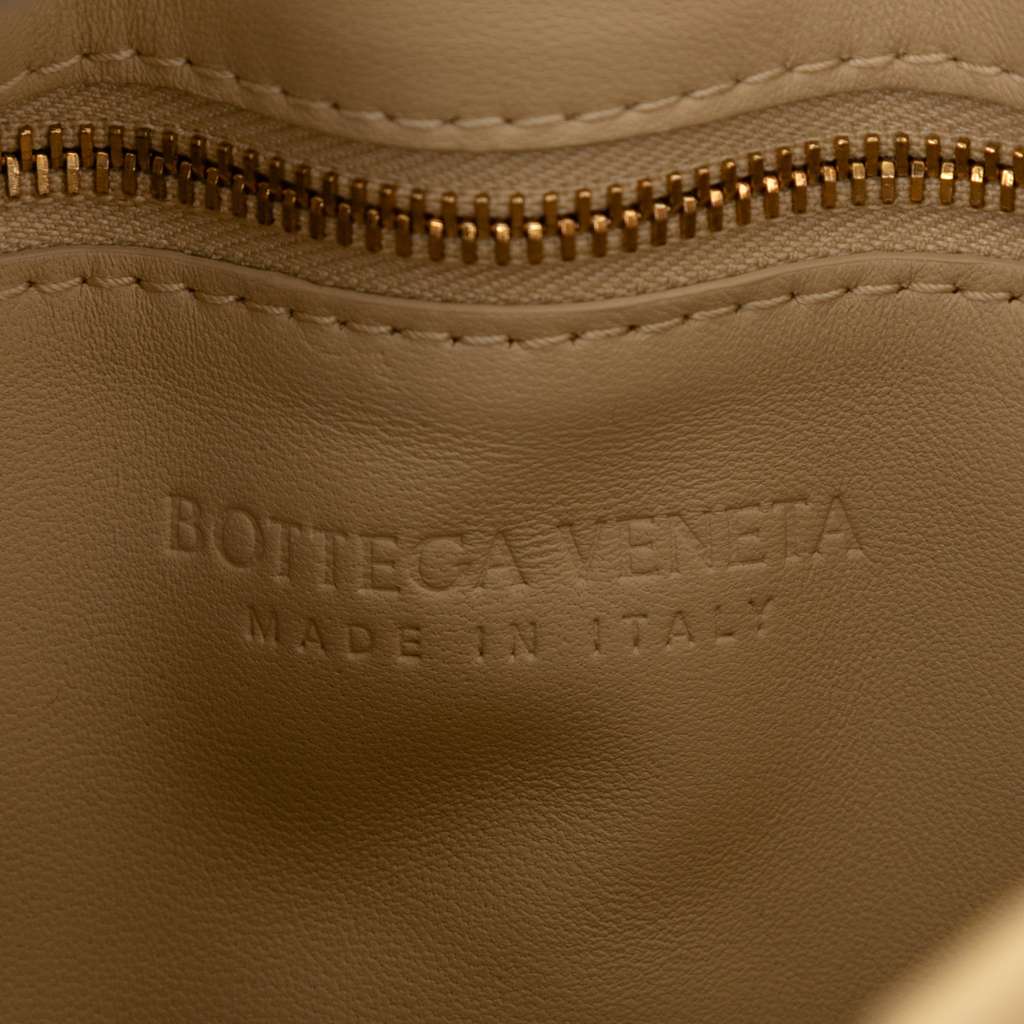 Bottega Veneta Nappa Intrecciato Padded Chain Cassette Satchel - Side view