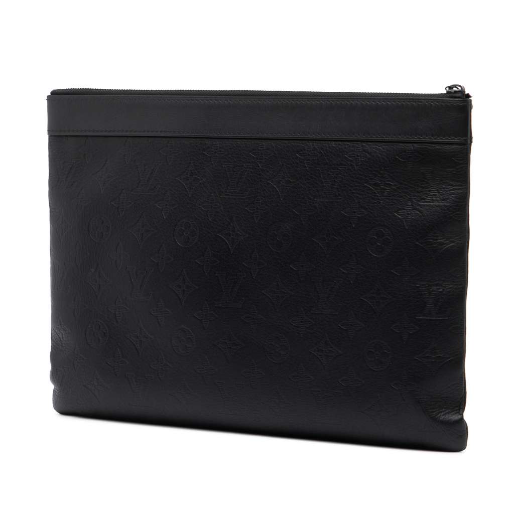 Louis Vuitton Monogram Shadow Discovery Pochette - Back view
