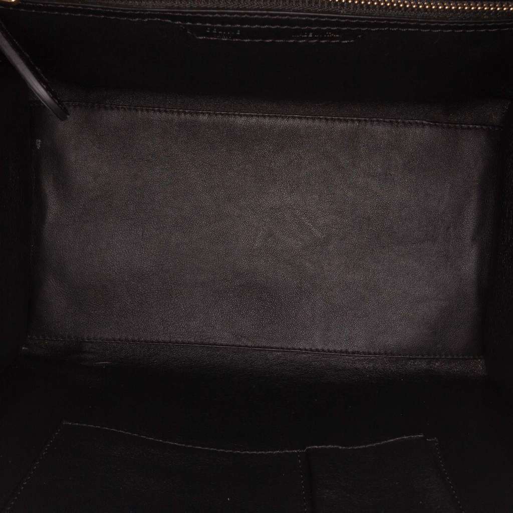 Celine Mini Tricolor Leather Luggage Tote - 4