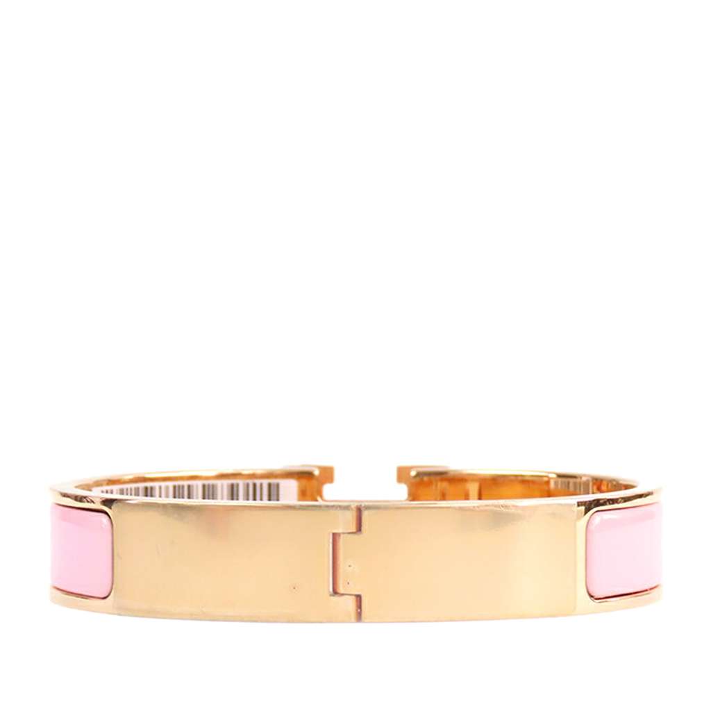 Hermès Narrow Enamel Clic H Bracelet PM - 2