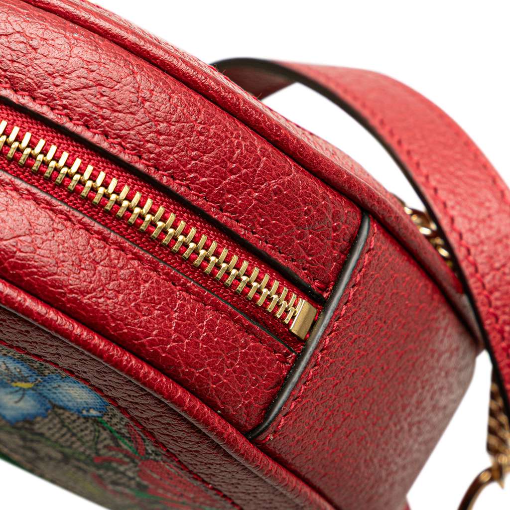 Gucci Mini GG Supreme Flora Round Ophidia Backpack - Image 10
