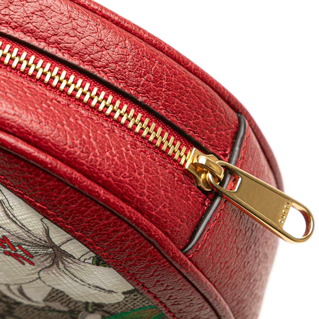 Gucci Mini GG Supreme Flora Round Ophidia Backpack - Image 11