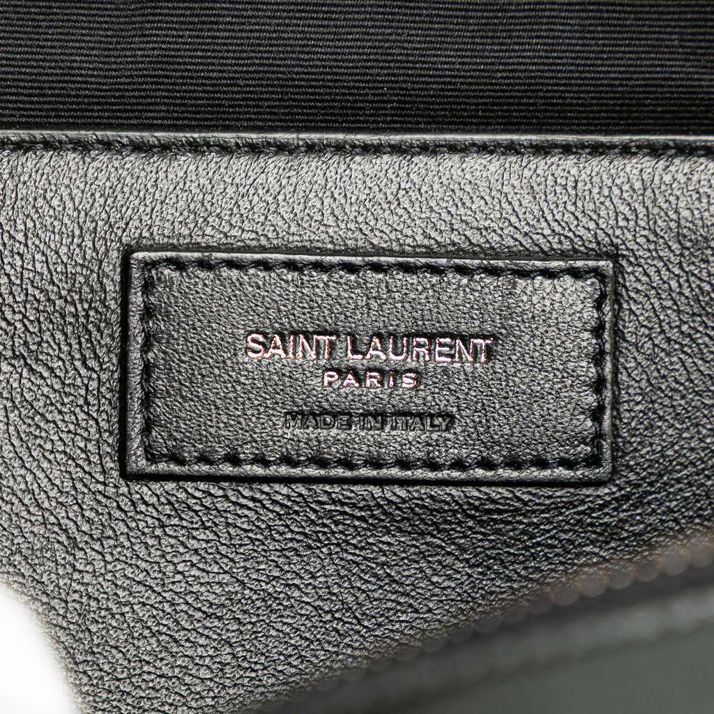 Saint Laurent Lambskin Subway Belt Bag - Side view