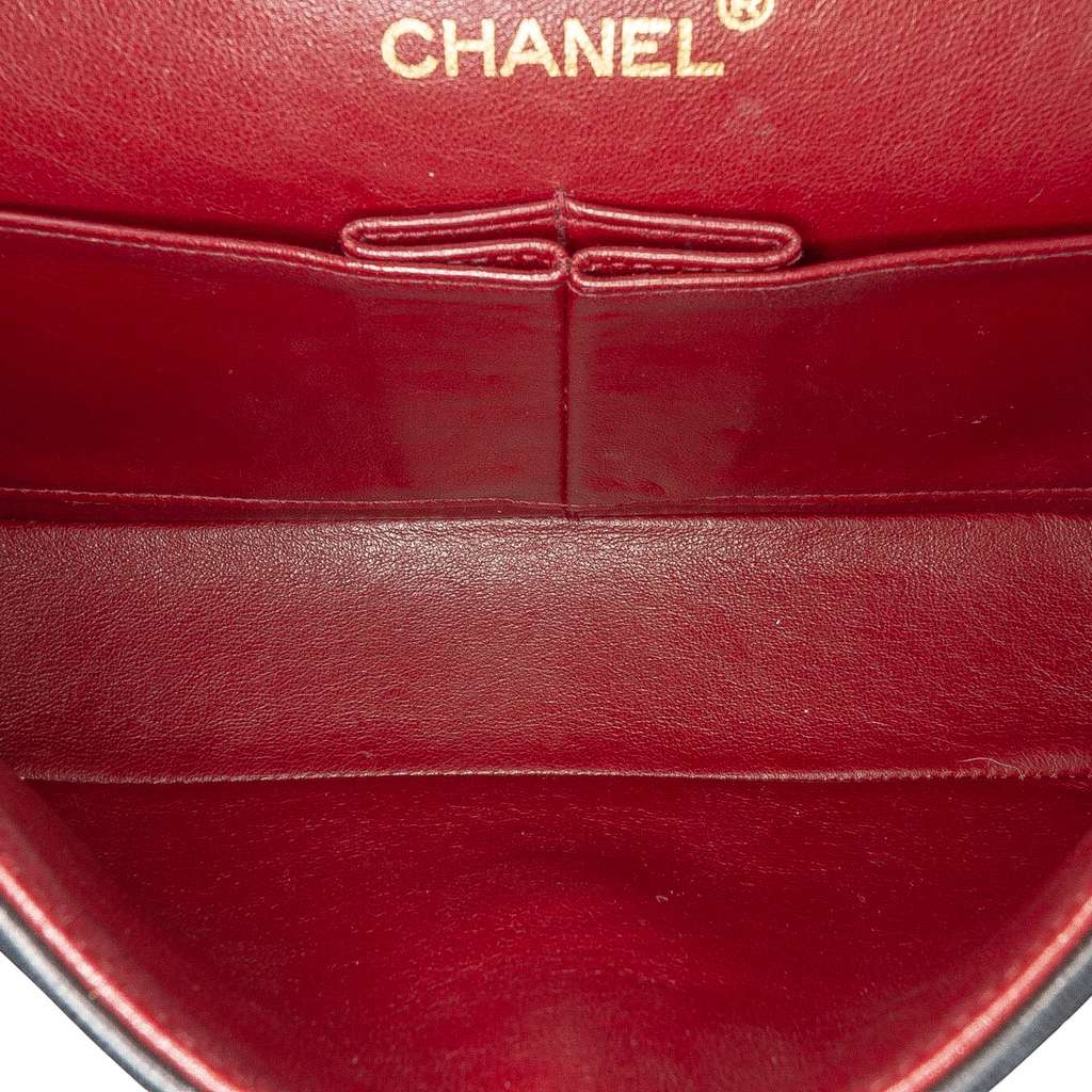 Chanel Small Classic Lambskin Double Flap - 4