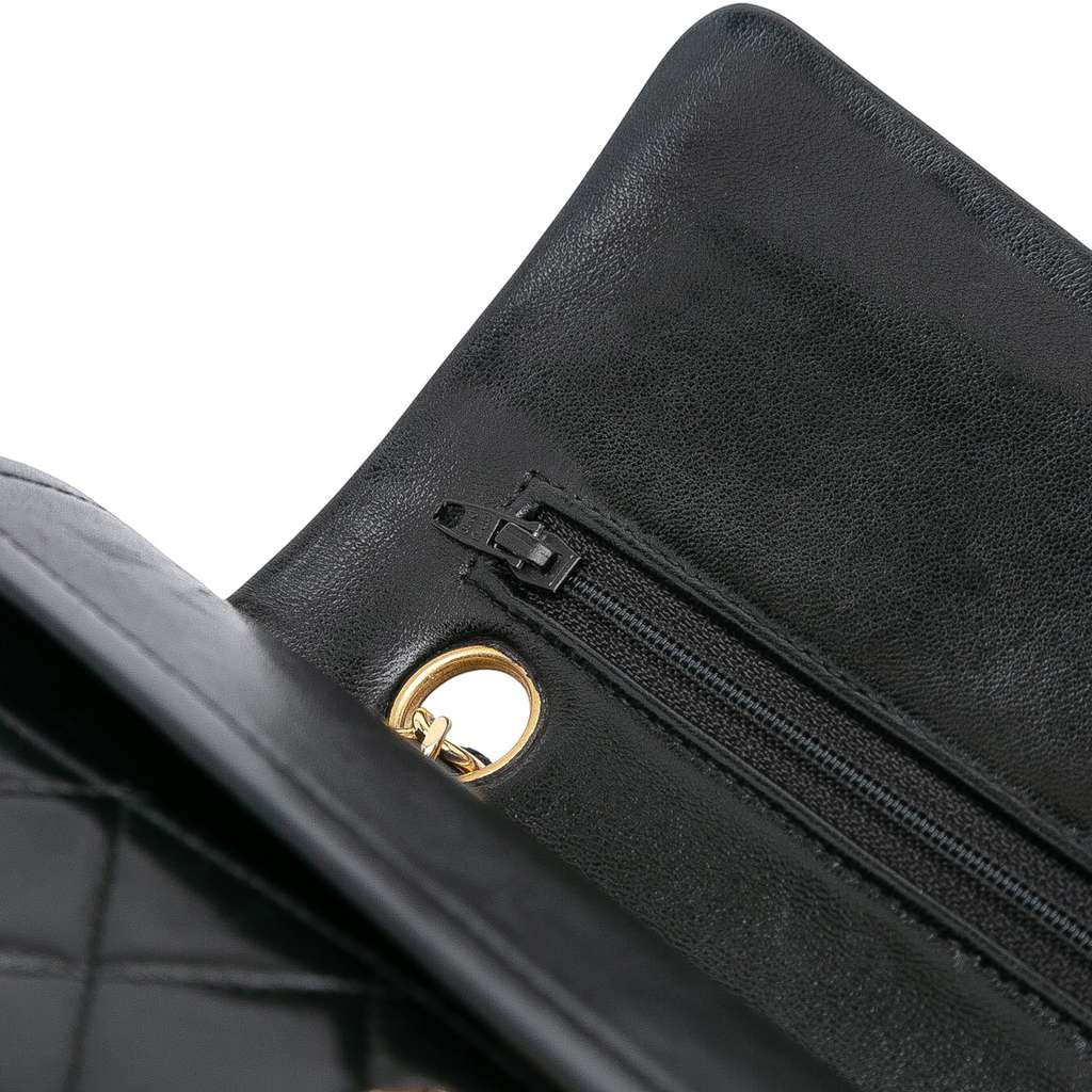 Chanel Small Classic Lambskin Double Flap - Image 11