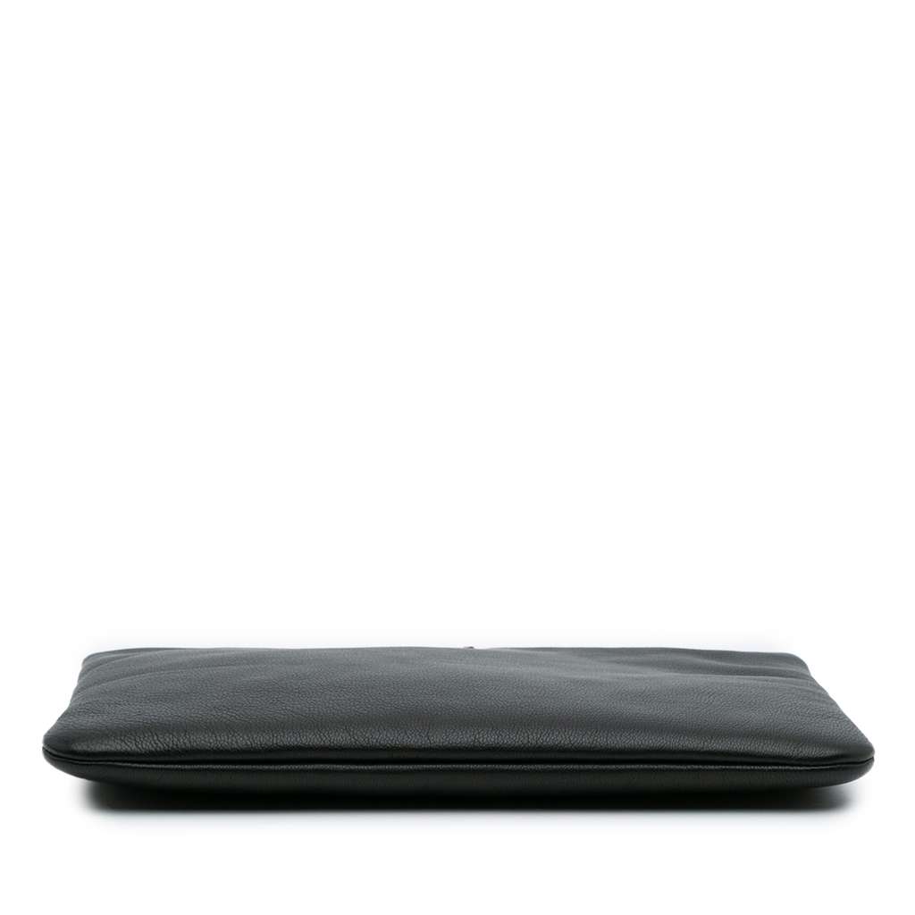 Chanel Medium Caviar Lucky Clover O Case Clutch - Image 6
