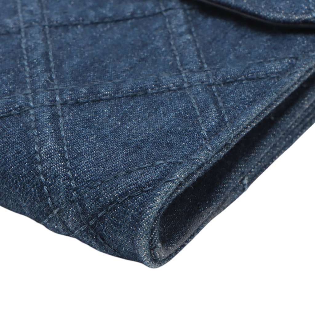 Chanel Denim 19 Phone Holder with Chain - Detail 2