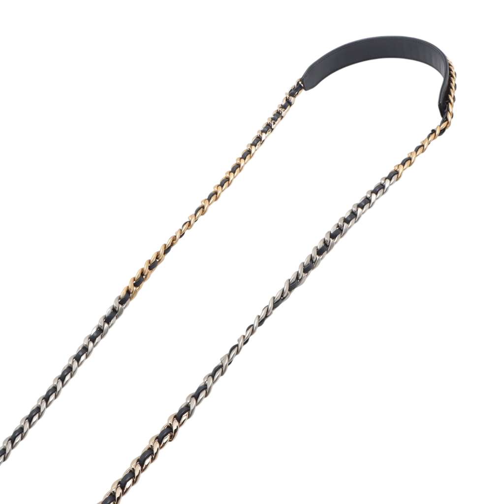 Chanel Denim 19 Phone Holder with Chain - Image 12