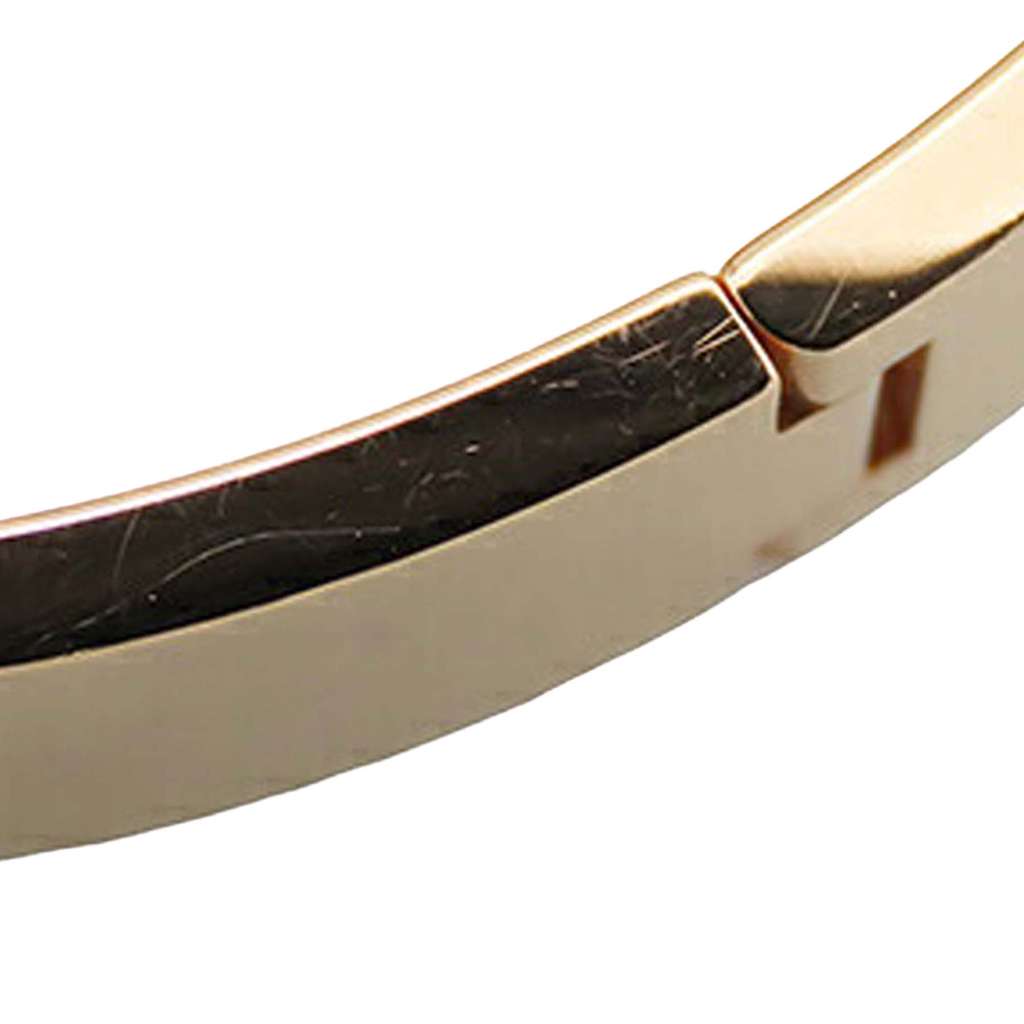 Hermès Enamel Clic Anneau Flots Fleures Et Frontaux Bracelet PM - Image 11