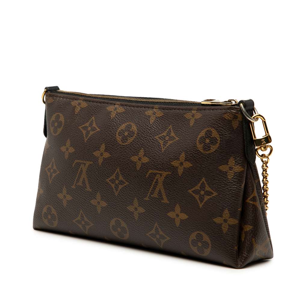 Louis Vuitton Monogram Pallas Clutch - Back view