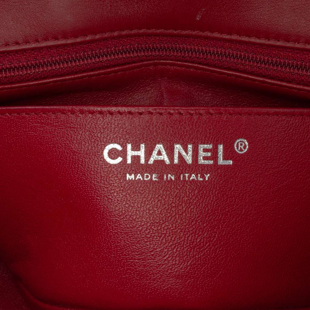 Chanel Mini Rectangular Classic Patent Single Flap - Side view